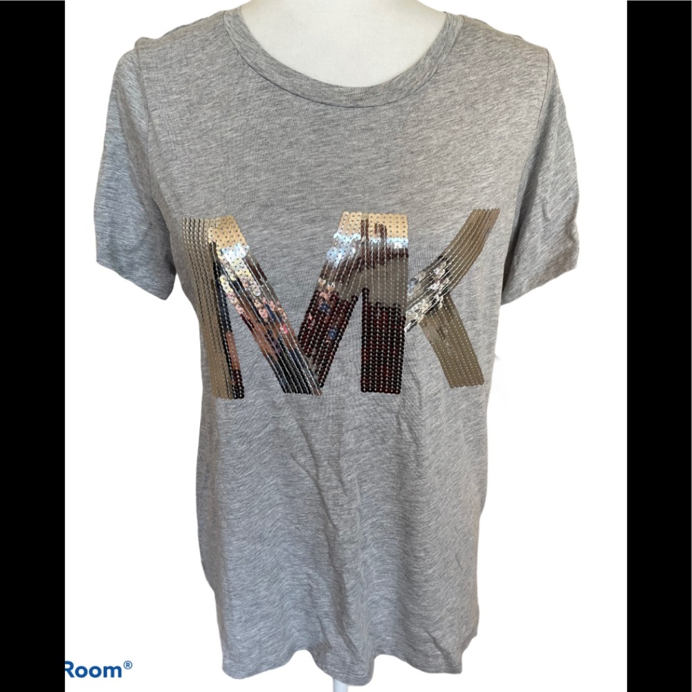 Michael Michael kors T-shirt with silver logo - Picture 1 of 6